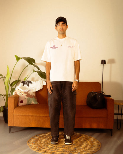 RED OFFWHITE T-SHIRT (Unisex)