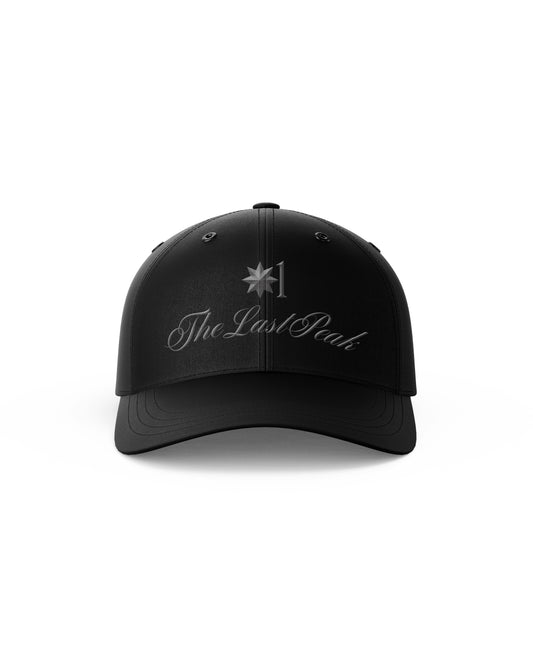 BLACK EMBROIDERED CAP (Unisex)