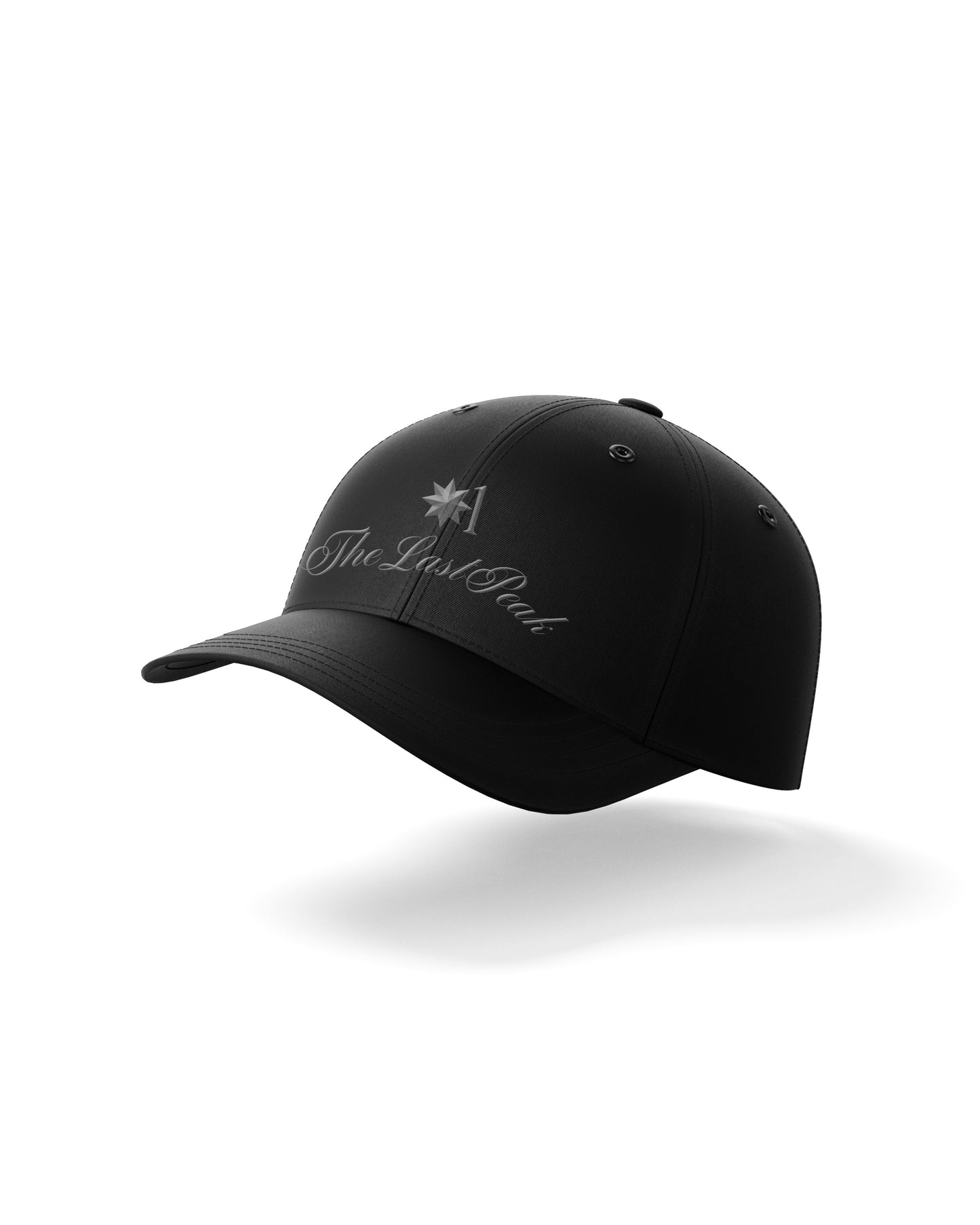 BLACK EMBROIDERED CAP (Unisex)