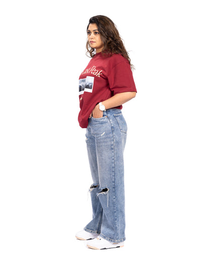 MAROON STORY T-SHIRT (Unisex)