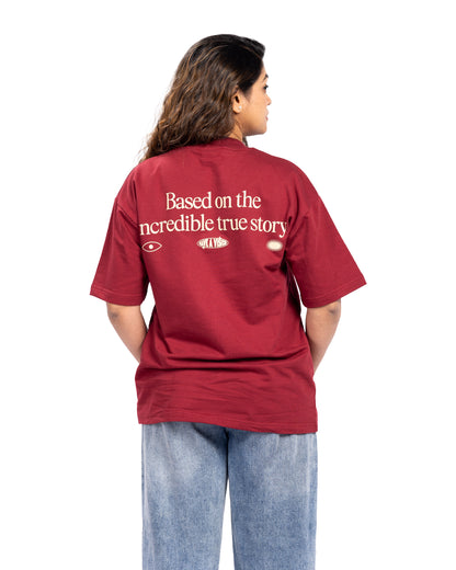 MAROON STORY T-SHIRT (Unisex)