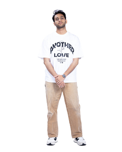 WHITE ANOTHER LOVE T-SHIRT (Unisex)